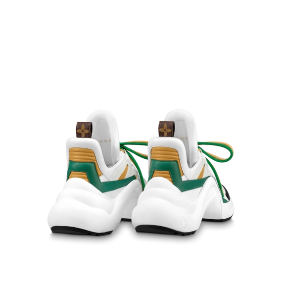 Make a Statement with the Women's LV Archlight Sneaker White / Green