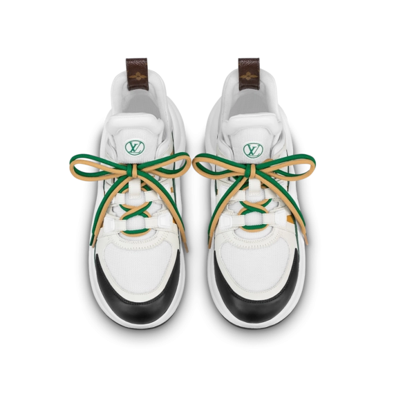 Shop the Women's LV Archlight Sneaker White / Green Today
