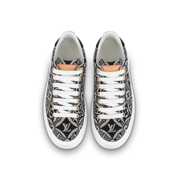 Women's Louis Vuitton Time Out Sneaker, Brand New