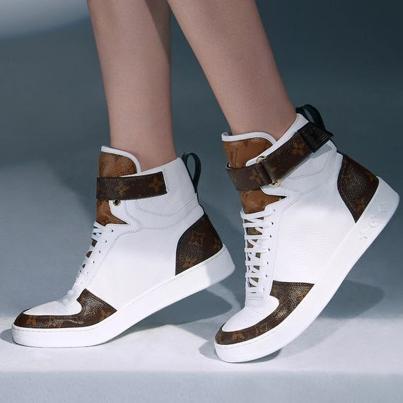 Get Outlet Prices on the Louis Vuitton Boombox Sneaker Boot for Women
