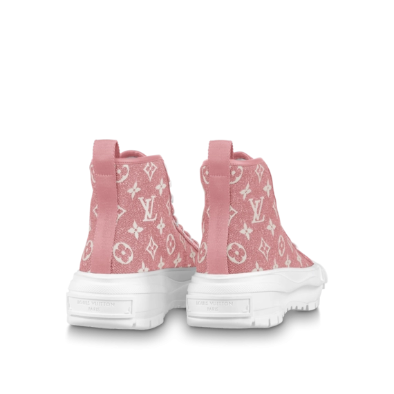 Designer Lv Squad Women's Sneaker Boot