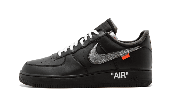 Black Nike x Off White Air Force 1 07 Virgil x MoMa sneakers for women, on sale at sale store.