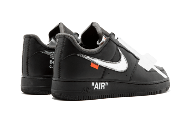Special Edition Nike x Off White Air Force 1 07 BLACK - MoMa's men sale