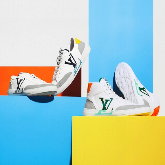 Shop Now - Louis Vuitton Charlie Sneaker Boot for Men On Sale
