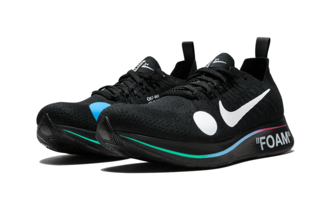 Shop Women's Nike x Off-White Zoom Fly Mercurial Flyknit Black - Now Available!