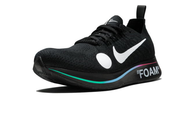 Get your hands on the must-have Nike x Off-White Zoom Fly Mercurial Flyknit in black for Men
