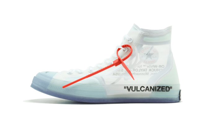 â€œOff White CTAS 70 Hi sneakers for men by Converse in original sale.