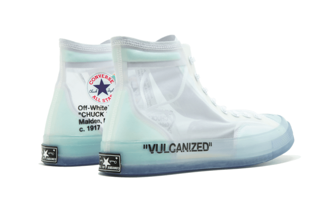 â€œBe stylish in the latest Converse and Off White CTAS 70 Hi sneakers for men