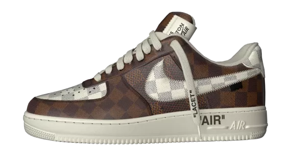 Outlet Sale - Get the Original Louis Vuitton X Air Force 1 Low for Men Now!