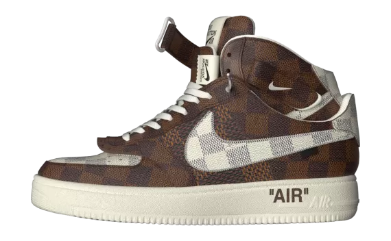 Sale Men's Louis Vuitton X Air Force 1 Mid - Original and New