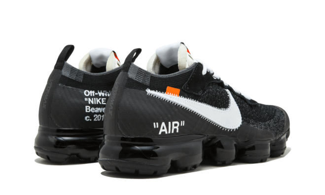 Men's Nike x Off White Air Vapormax FK - BLACK Footwear Limited Edition