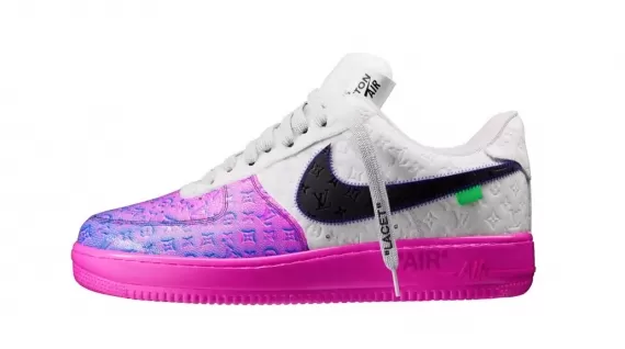 Men's Louis Vuitton X Air Force 1 Low Pink - Buy Original & Brand New!