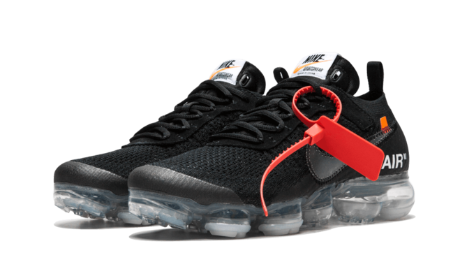 Men's Nike x Off White Air Vapormax FK BLACK/CLEAR - Buy Now at Outlet.