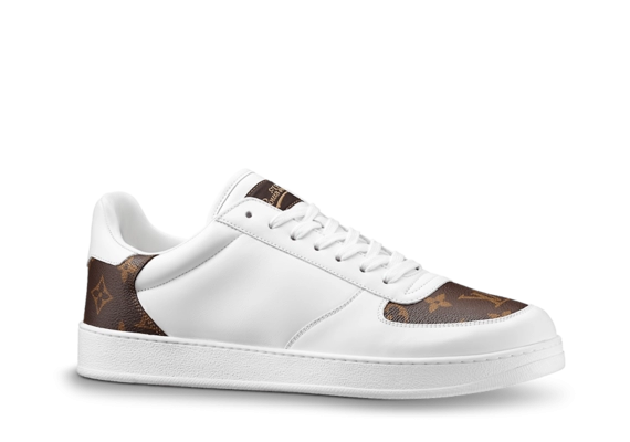 New Louis Vuitton RIVOLI SNEAKER White for Men On Sale