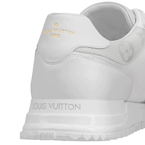 Shop Men's New White Louis Vuitton Run Away Sneakers -Outlet Original