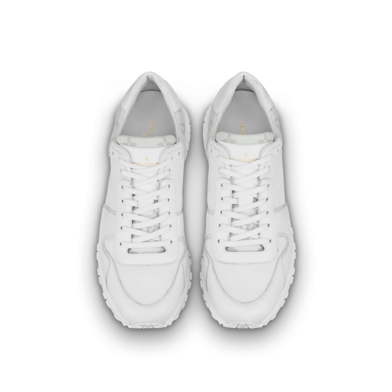 Top Selling Men's New Louis Vuitton Run Away Sneaker in White - Outlet Original