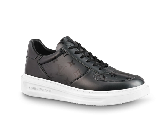 Outlet - Get the Louis Vuitton Beverly Hills Sneaker Anthracite Gray for Men, just in time for the sale!