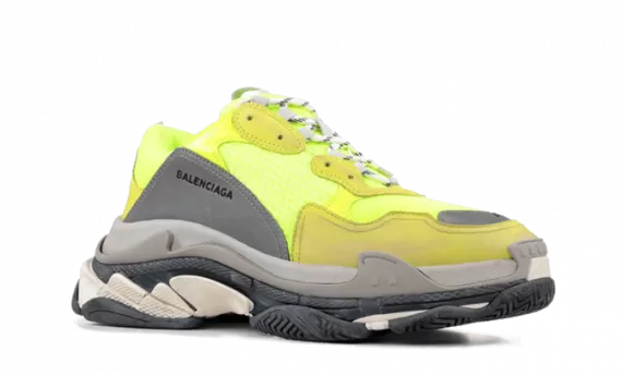 Sale! Yellow Fluo Triple S Trainers for Men - Balenciaga