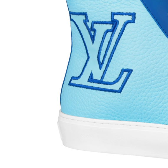 Louis Vuitton Tattoo Sneaker Boot Blue