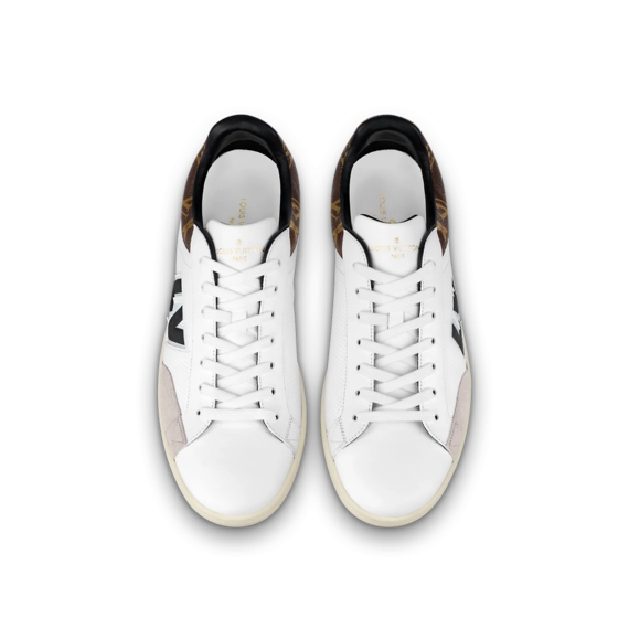 Outfit Your Wardrobe with Men's Louis Vuitton Luxembourg Sneaker White