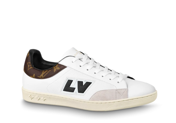 Outlet Men's Louis Vuitton Luxembourg Sneaker White - Buy Now!