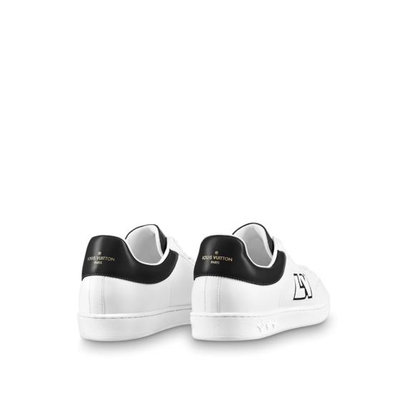 Outlet Louis Vuitton Luxembourg Sneaker Black & White for Men