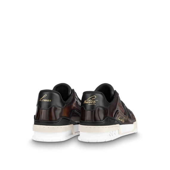 Outlet on men's Louis Vuitton Trainer Sneaker - Cognac Brown