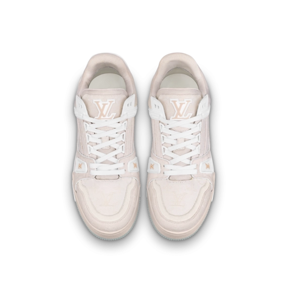 Louis Vuitton Trainer Sneaker Beige