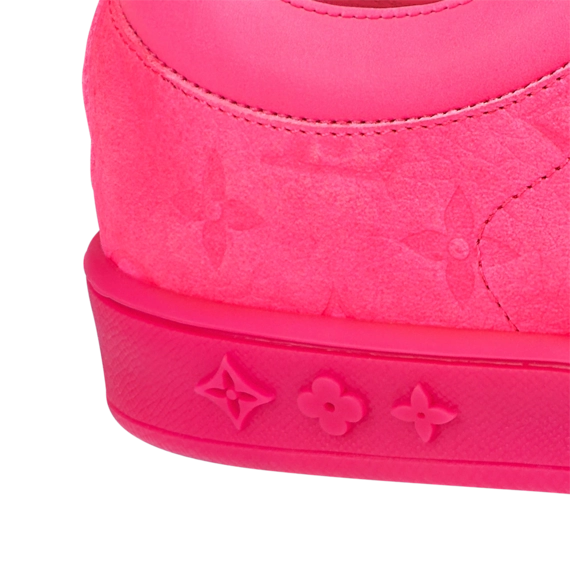 Stylish and original, the new Louis Vuitton Luxembourg Sneaker Pink is perfect for men.