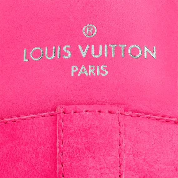 Get the latest look in fashion with the original Louis Vuitton Luxembourg Sneaker Pink for men.