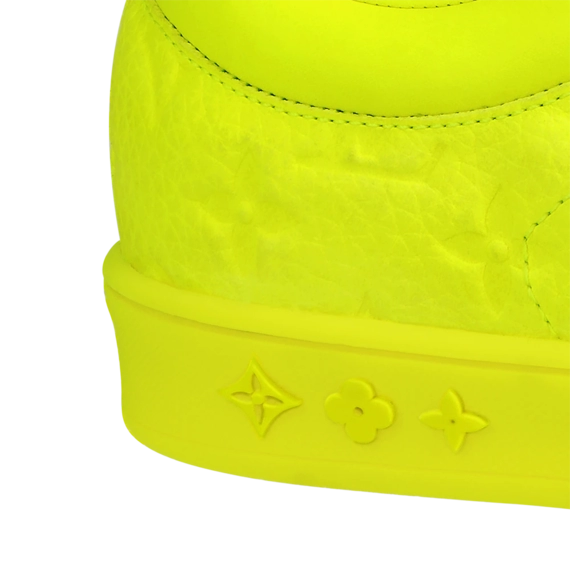Look sharp on the go with the Louis Vuitton Luxembourg Sneaker - Yellow, Men's Outlet