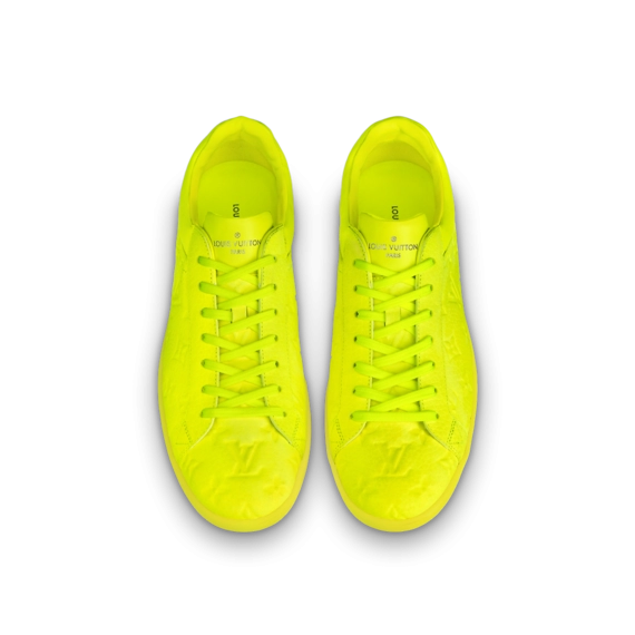 Get the latest style with the Louis Vuitton Luxembourg Sneaker - Yellow, Men's Outlet