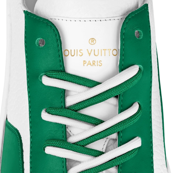 Alt tag: Unique Men's Louis Vuitton Tattoo Sneaker White/Green