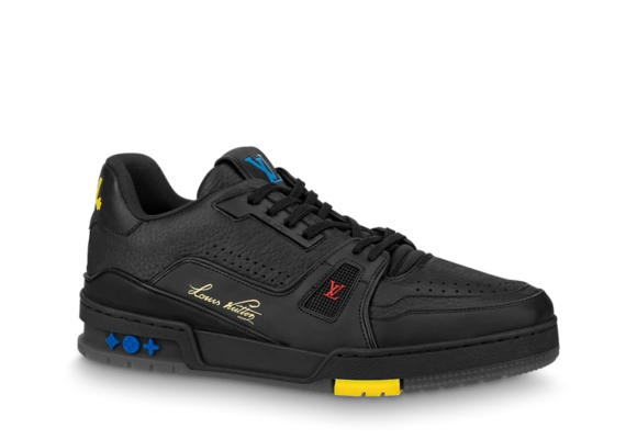 Louis Vuitton Trainer Sneaker Black