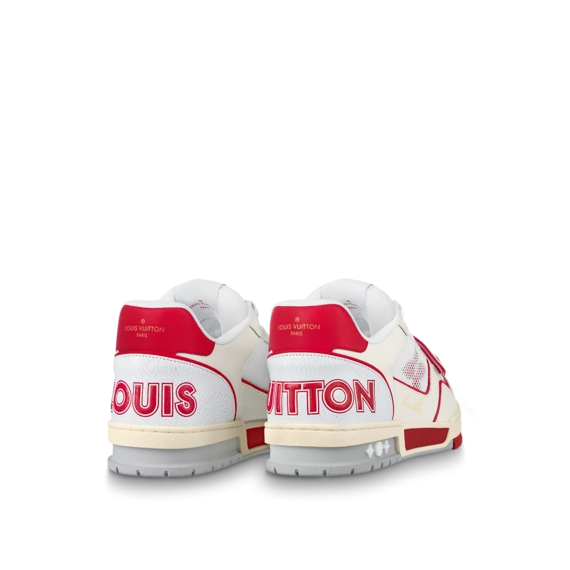 Louis Vuitton Trainer Sneaker Red