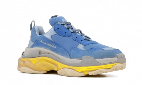 Look great in these fashionable Balenciaga Triple S Resille Double Trainers - buy them now!