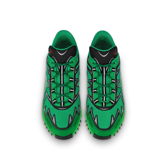 Men's LV Sprint Sneaker Green - Fresh Styles!