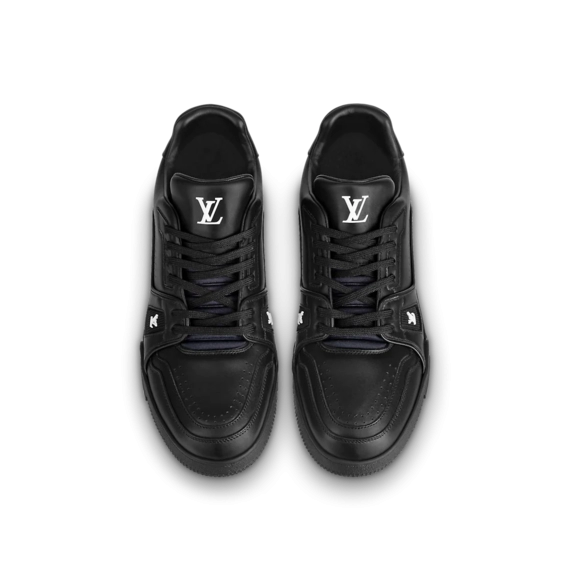 Shop Original LV Trainer Sneaker With Wool for Men