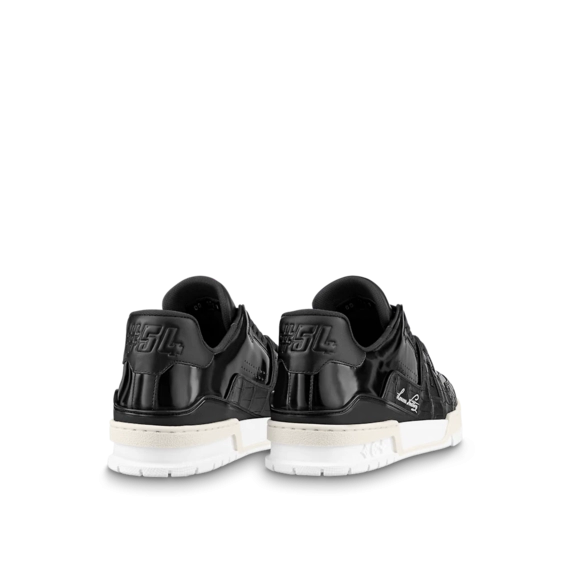 Get the Newest LV Trainer Sneaker Black for Men!