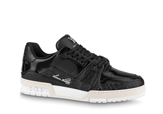 LV Trainer Sneaker Black