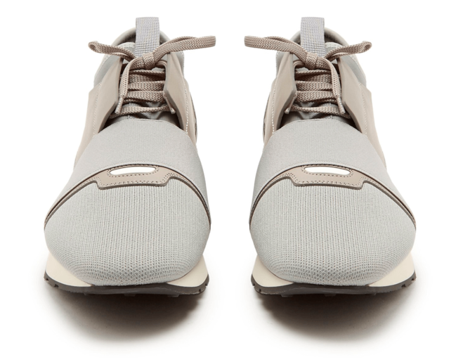 Gray Race Runners by BALENCIAGA - Shop Now!