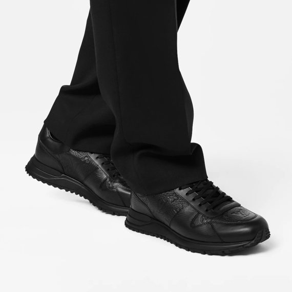 Get the Latest Men's Louis Vuitton Run Away Sneaker in Black - New & Original!