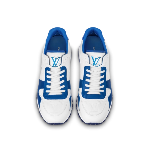 Authentic Louis Vuitton Blue Run Away Sneaker for Men