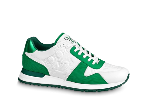 Buy Louis Vuitton Run 55 Away Sneaker Green for Men from Outlet