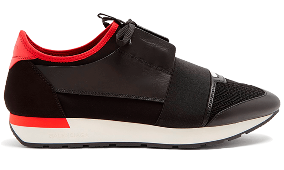 balenciaga race runners womens red