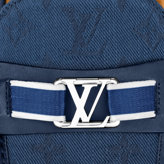 Shop the Latest Louis Vuitton Hockenheim Mocassin Navy Blue for Men