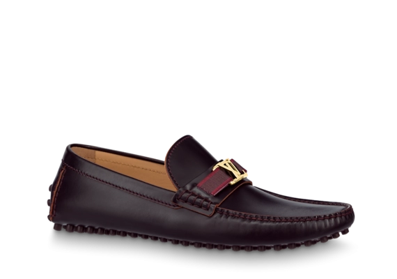 Louis Vuitton Hockenheim Mocassin Moka Brown for Men - Outlet