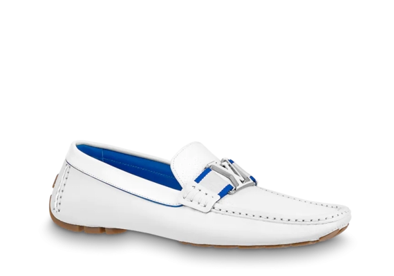 Men's Louis Vuitton Monte Carlo Mocassin White - Outlet