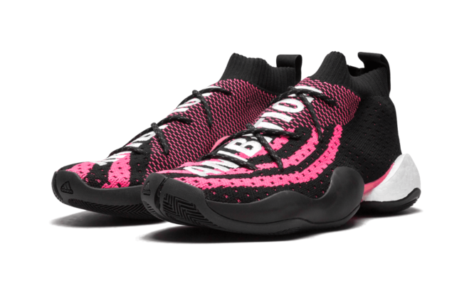 Pharrell Williams Crazy BYW LVL 1 Sneaker for Women from New Store (Black & Pink)