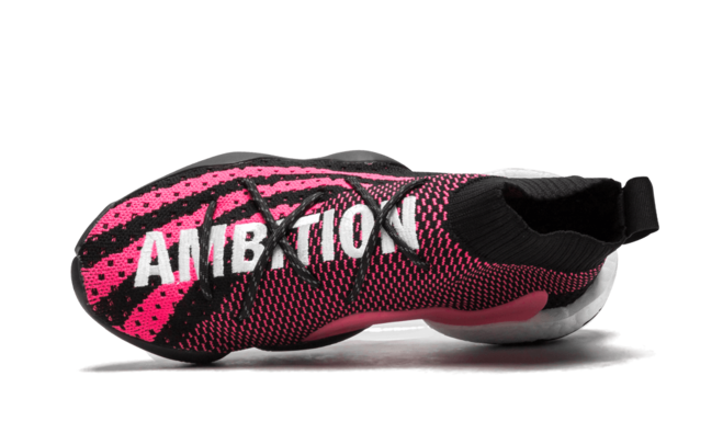 Women's Black & Pink Pharrell Williams Crazy BYW LVL 1 Shoe from New Store